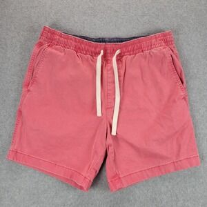 Mens Vineyard Vines Shorts Drawstring Casual Size Small Red Casual Pullon